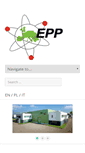 Mobile Screenshot of epp-pl.com